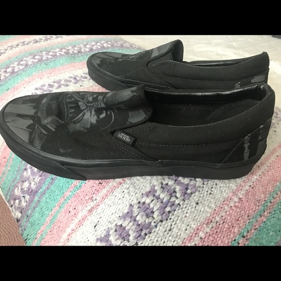 Darth Vader Vans Men's 9.5 Like New - Picture 6 of 8